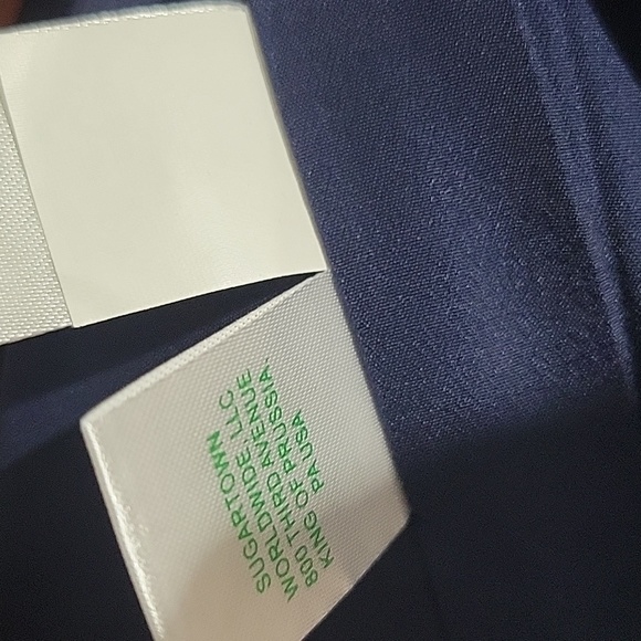 LILLY PULITZER KAYLEIGH SCALLOPED LACE SHIFT DRESS NAVY 29903 Size 6 NWT - Picture 10 of 11